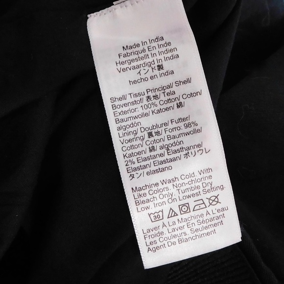 NWT!! J. CREW Godet Mini Skirt Black Chino Pleated Solid Pleats Preppy Size 0 - Picture 15 of 16